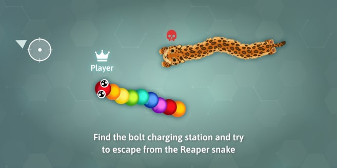 Snake.io - We've met lot of Reapers that's been chasing