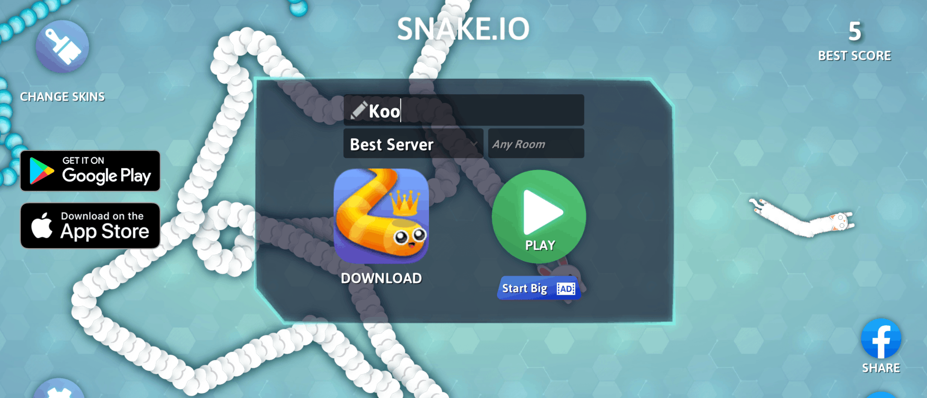 Can you Play Snake.io on PC? Short Answer: Yes!