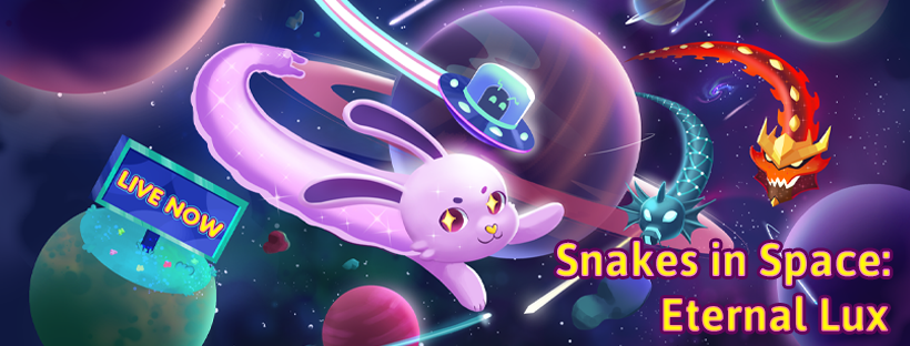 Snake.io April Live Event: Snakes In Space: Eternal Lux