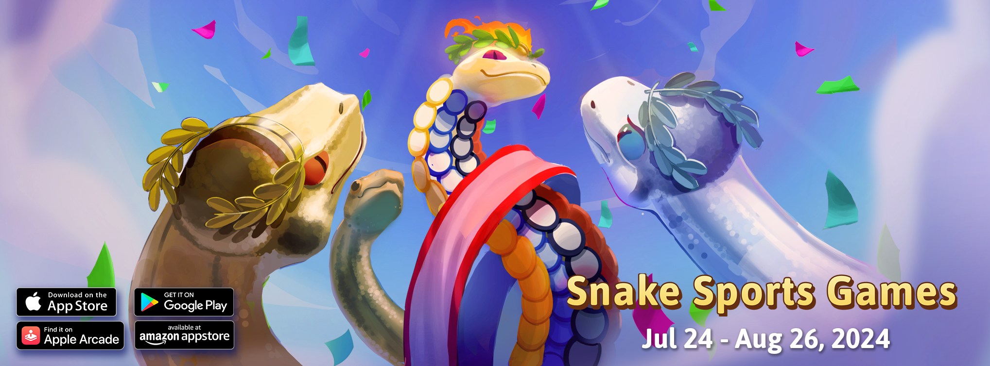 Snake.io August Live Event: Snake Sports Game