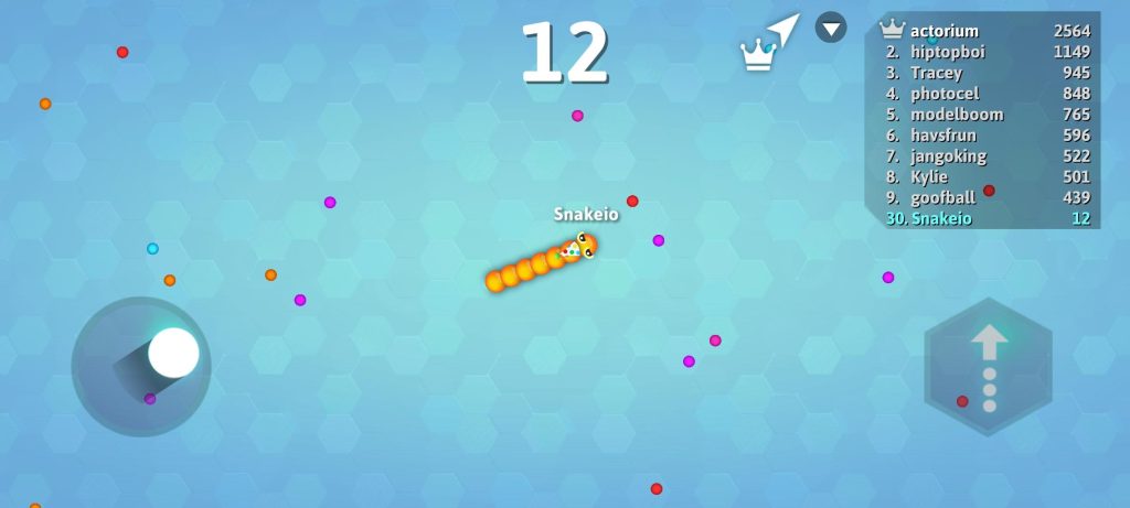 Snake.io Gameplay Screenshot