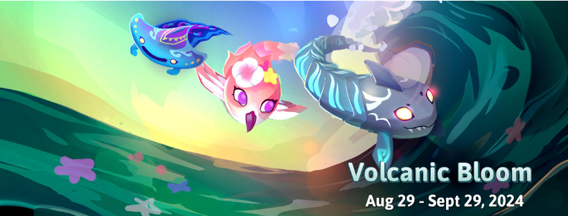 Snake.io August Live Event: Volcanic Bloom