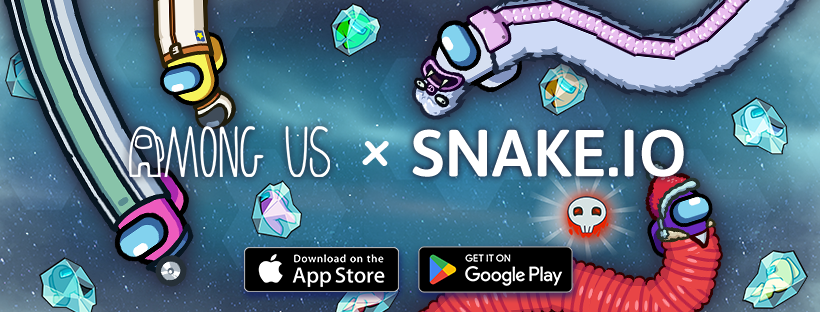 The Snake.io x Among Us Collaboration is on its way to Netflix!