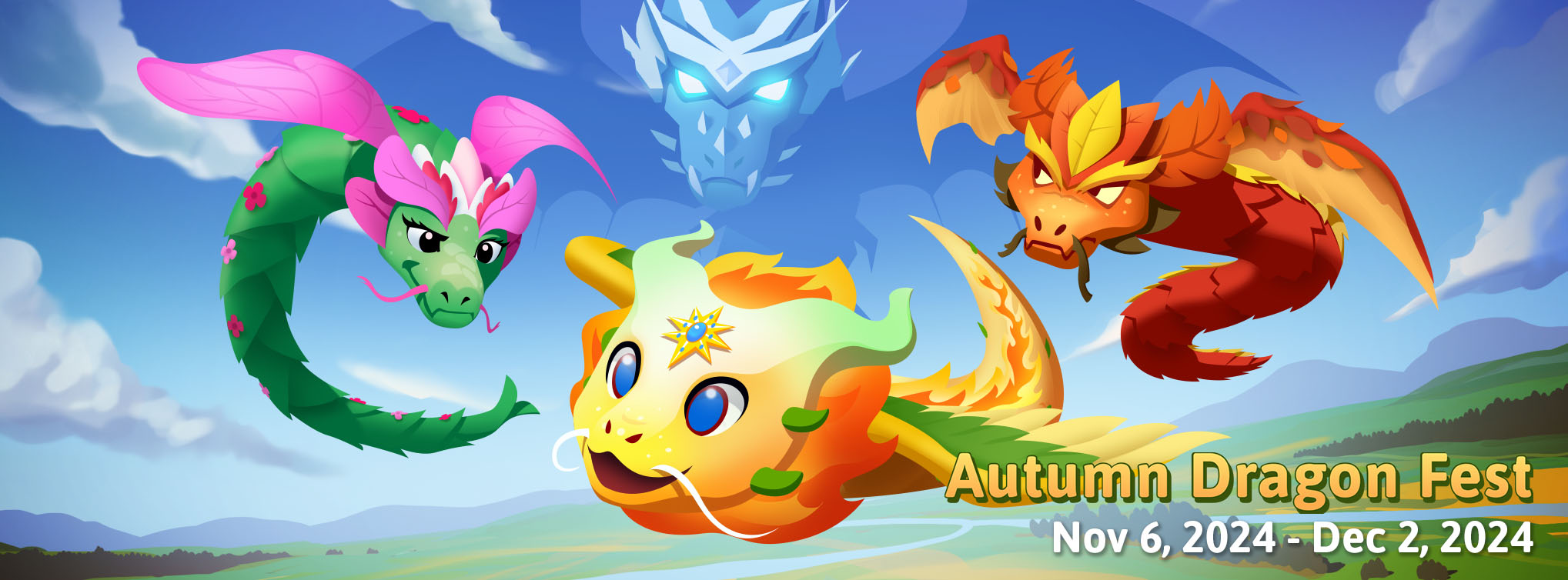 Snake.io November Live Event: Autumn Dragon Fest