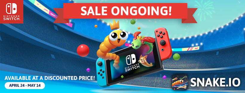 Snake.io Now on Sale in the Nintendo eShop – Limited Time Offer