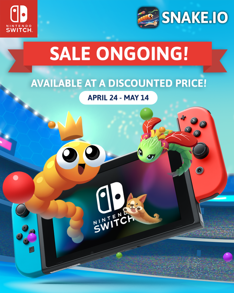 Snake.io Now on Sale in the Nintendo eShop – Limited Time Offer 1 article image
