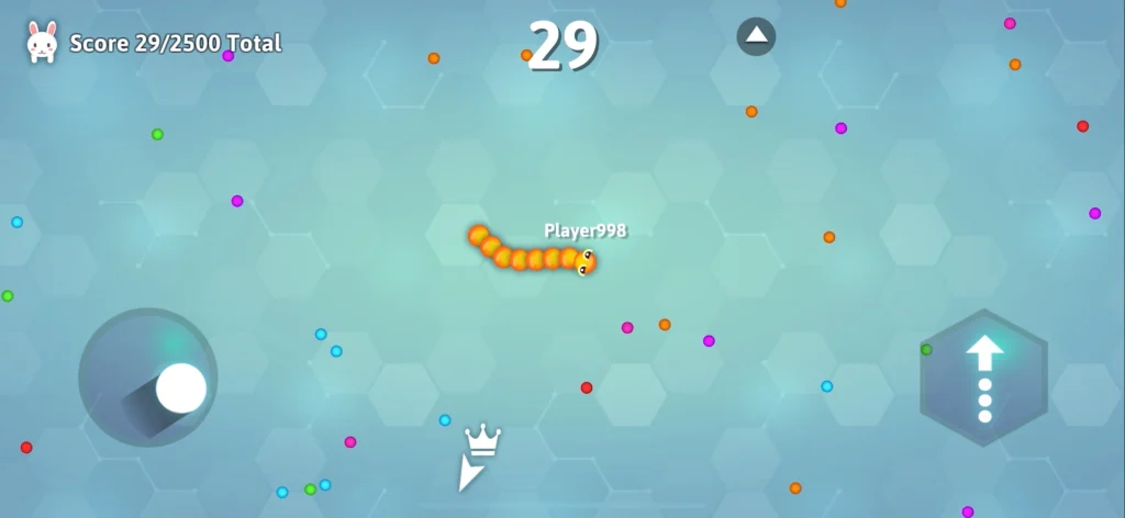 How to Become King in Snake.io? 1 An accompanying screenshot for Start Small, Stay Smart