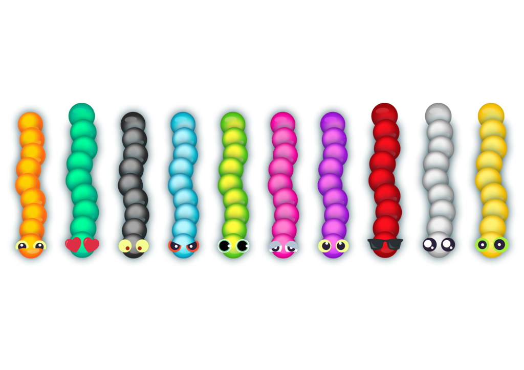 Which Snake.io Skin Matches Your Personality? 1 10 Dot Snakes