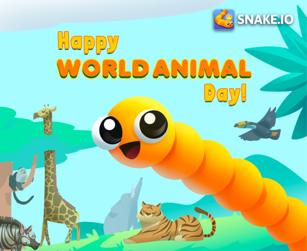 Celebrate World Animal Day with Snake.io! 1 Snake.io
Happy World Animal Day!