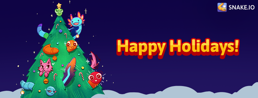 Spreading Holiday Cheer in Snake.io!