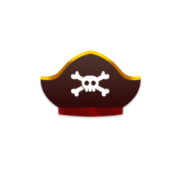 snake.io accessories pirate hat