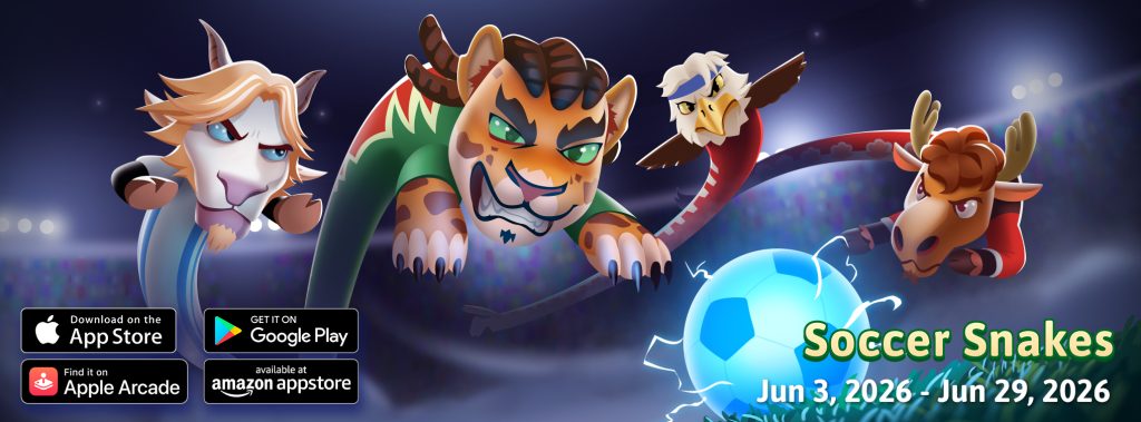 Snake.io June 2026 Live Event: Soccer Snakes