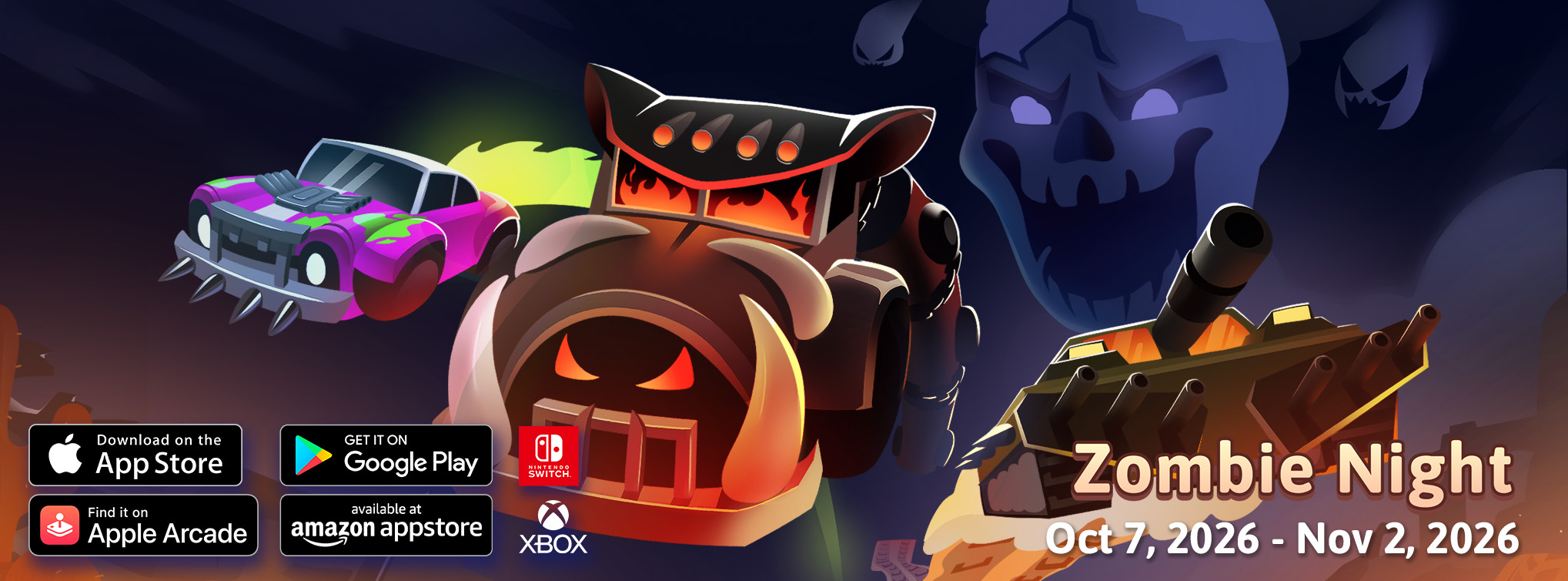 Snake.io October 2026 Live Event: Zombie Night